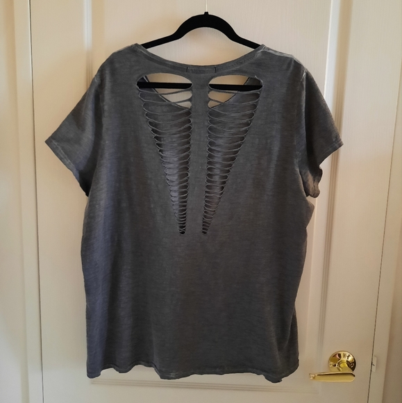 mblm Slash Back Tee - Picture 2 of 10